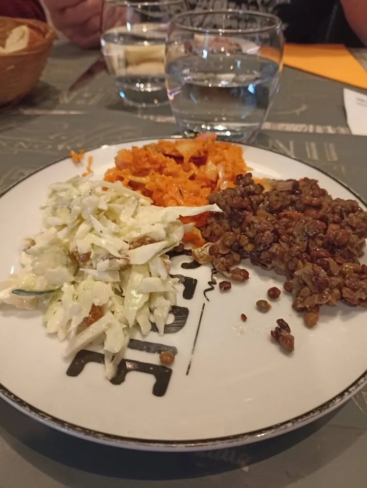 Carottes Râpées Chou Lentilles